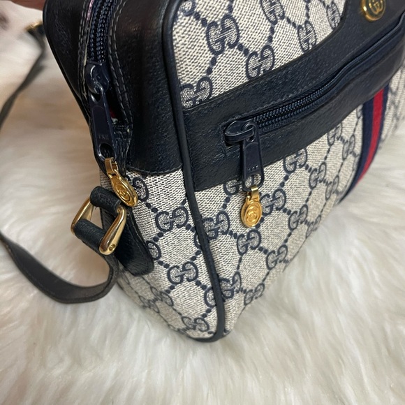 100% Authentic Gucci vintage web sherry line crossbody - Picture 5 of 14